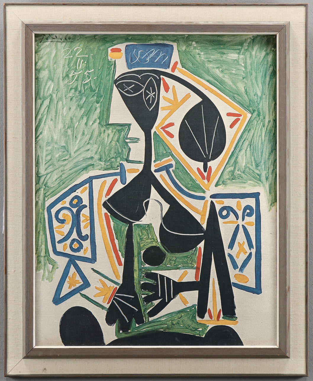 PABLO PICASSO. EFTER. "Turkisk kvinna".