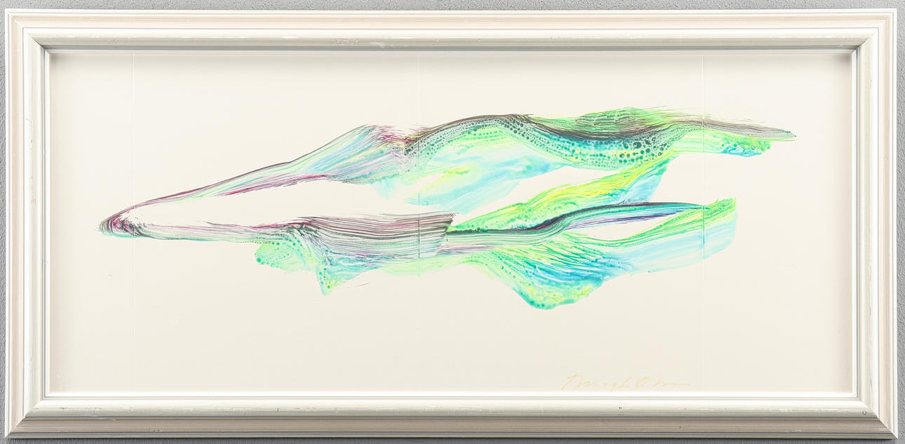 BENGT OLSON. BLANDTEKNIK, signerad.