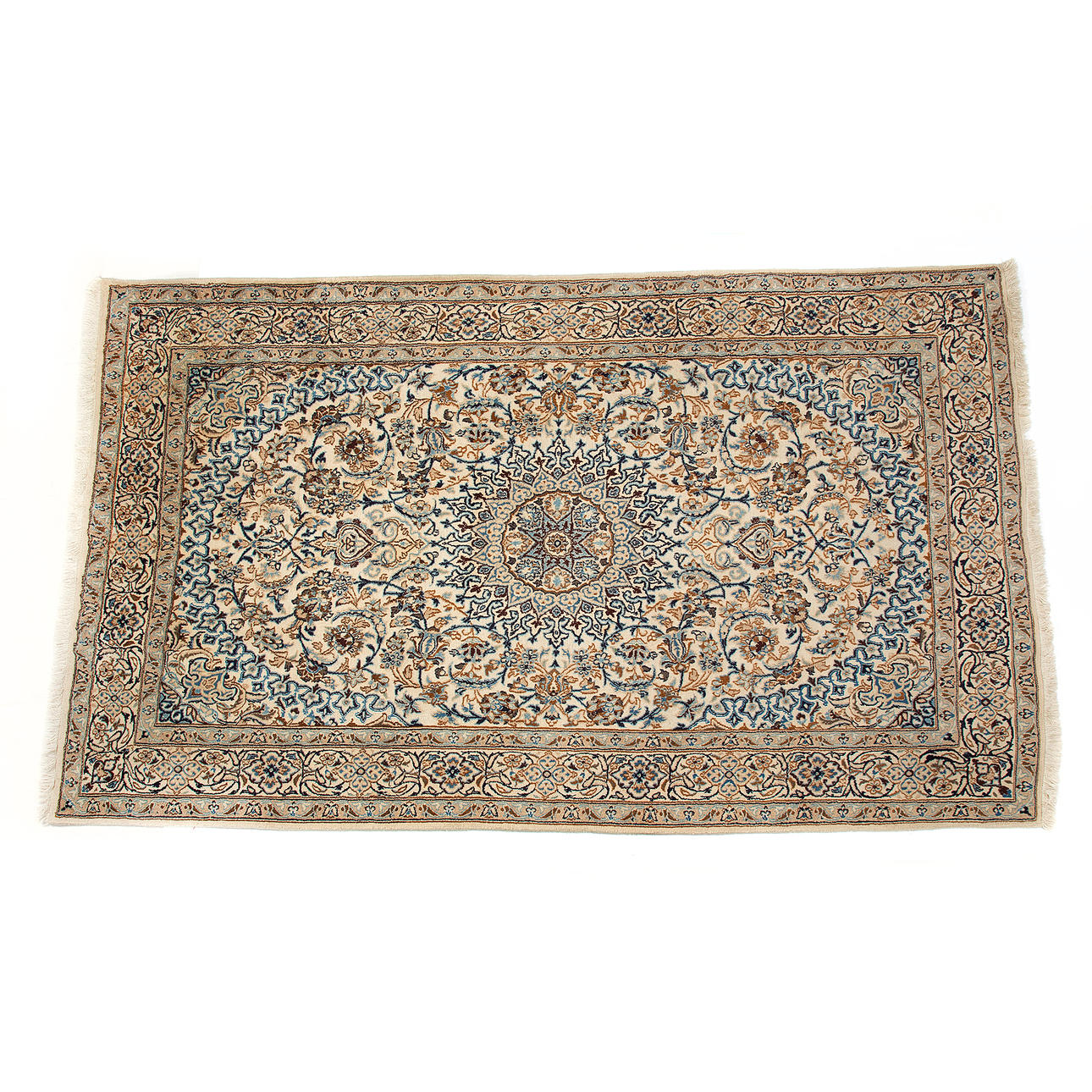 CARPET, Persian, Nain, 193 x 294 cm.