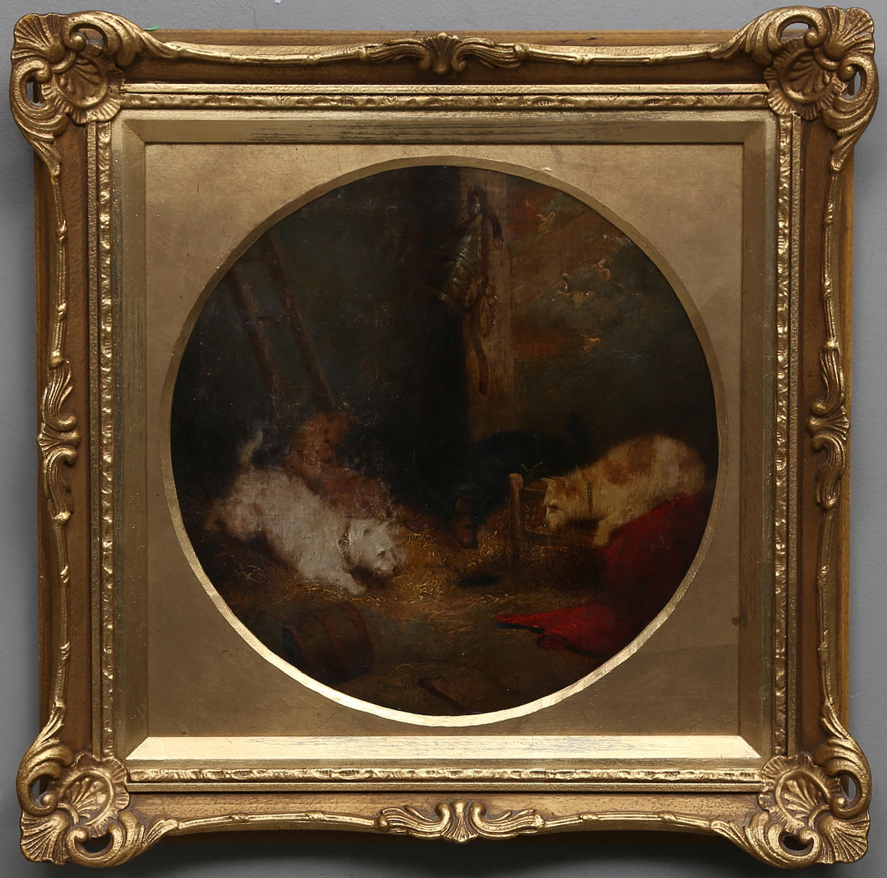 GEORGE ARMFIELD. Olja på duk, signerad och daterad 1852.