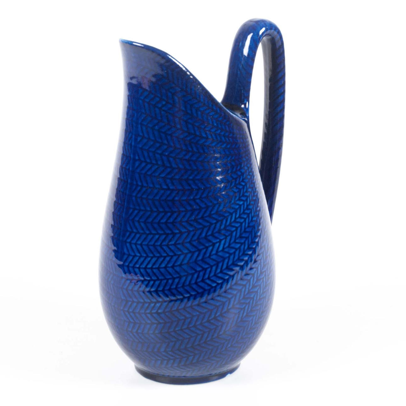 HERTHA BENGTSON. Kanna, Rörstrand, Blå eld.