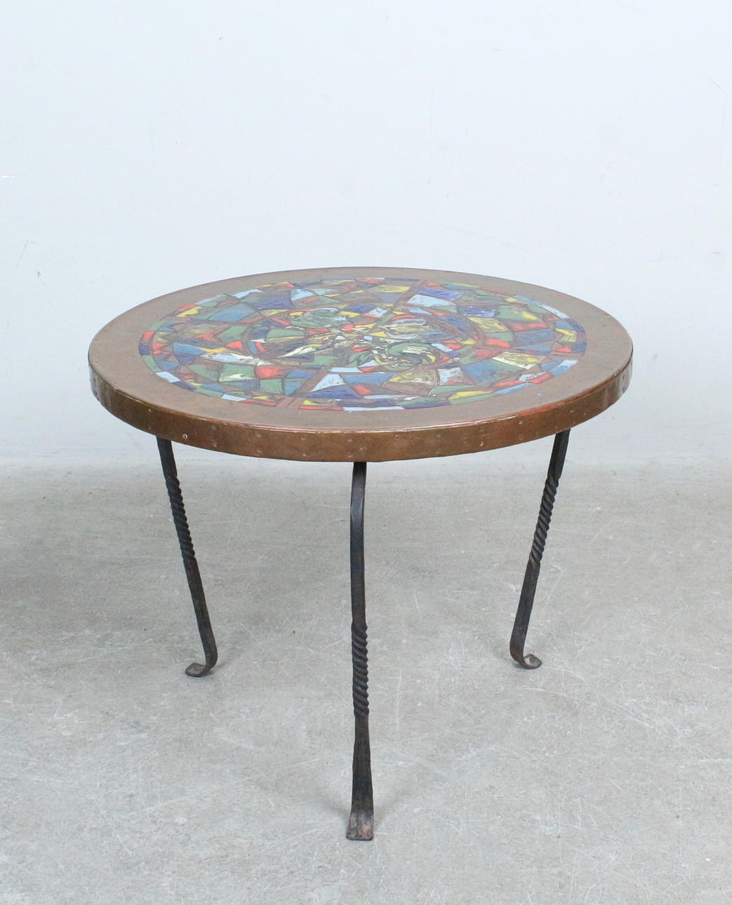ANTON WOELKI. Coffee Table/Side table from the 1950/60s.