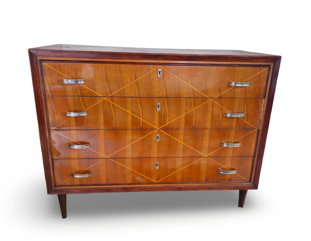 Comfortable Nordic style in contrasting woods.