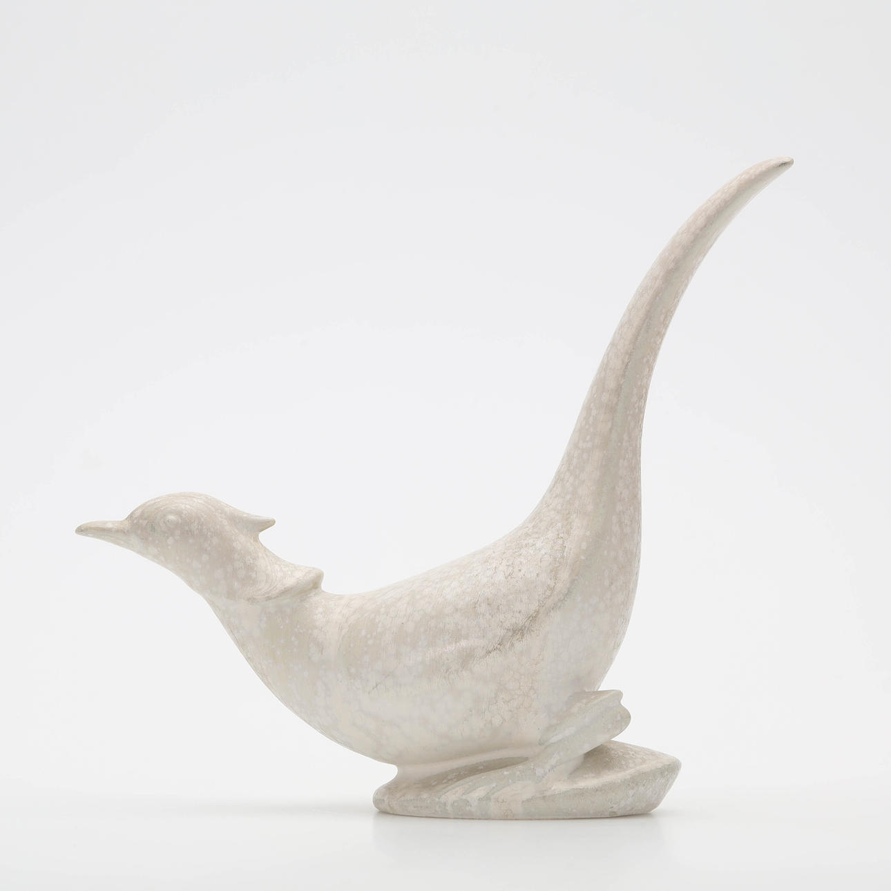GUNNAR NYLUND. A figurine, a pheasant, glazed stoneware, Rörstrand.