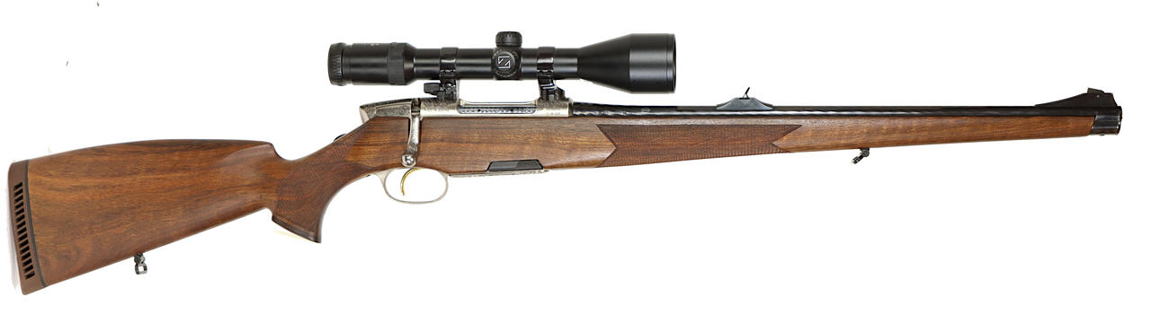 KULGEVÄR, fabrikat Mannlicher, modell Luxus, kaliber 308win, tillv.nr 276010, se-nr SE014893.