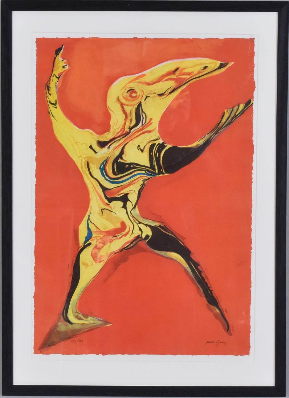 MELKER GARAY. Color lithography.