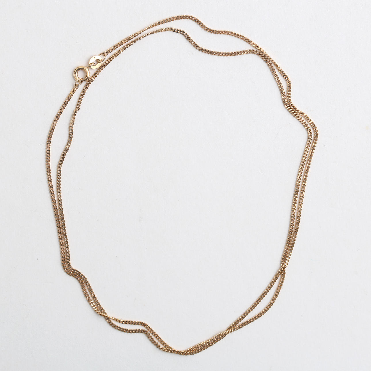 KEDJA, pansar, 18 k guld, 4,60 gram.