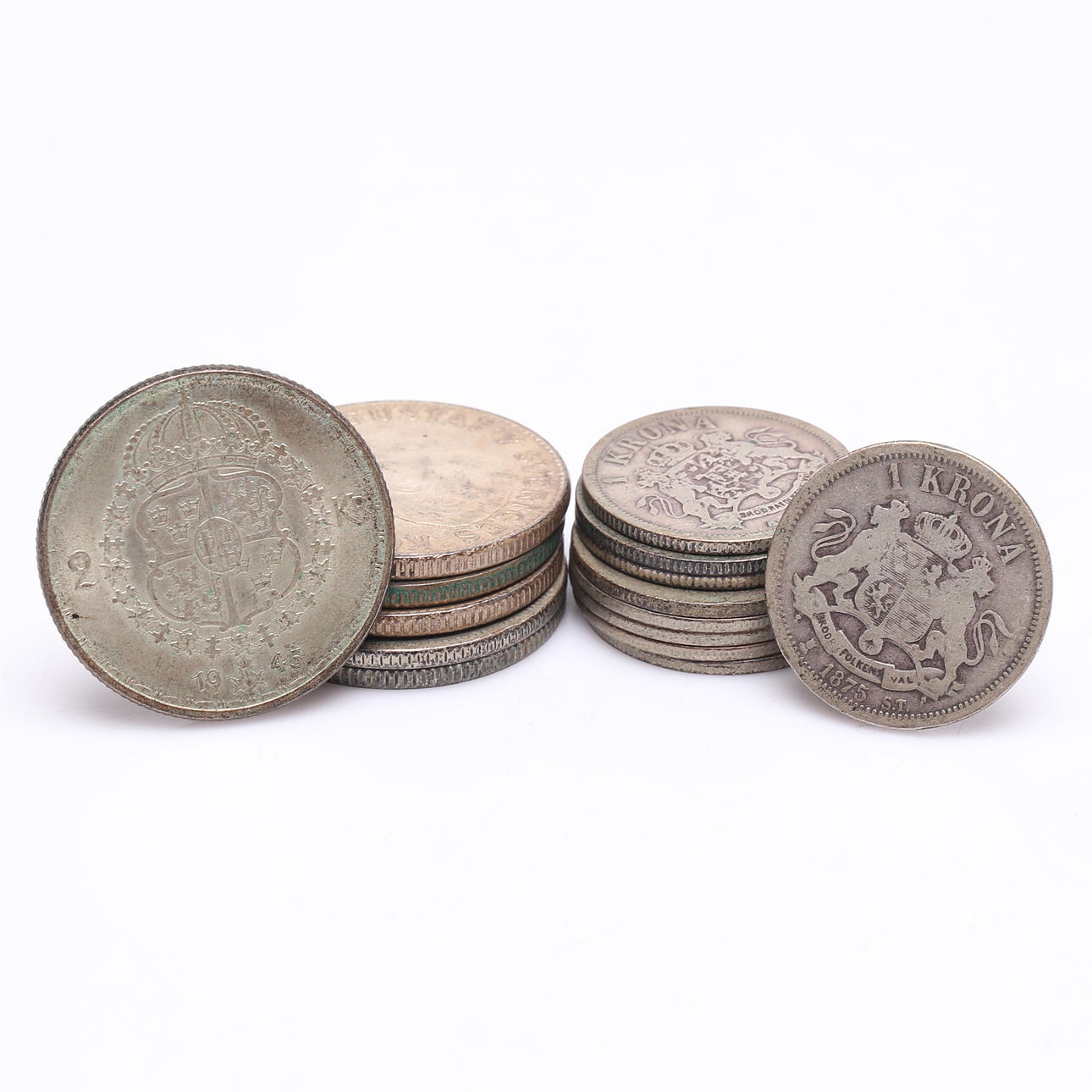 MYNT, 6+9. silver, total vikt ca 151 gram.