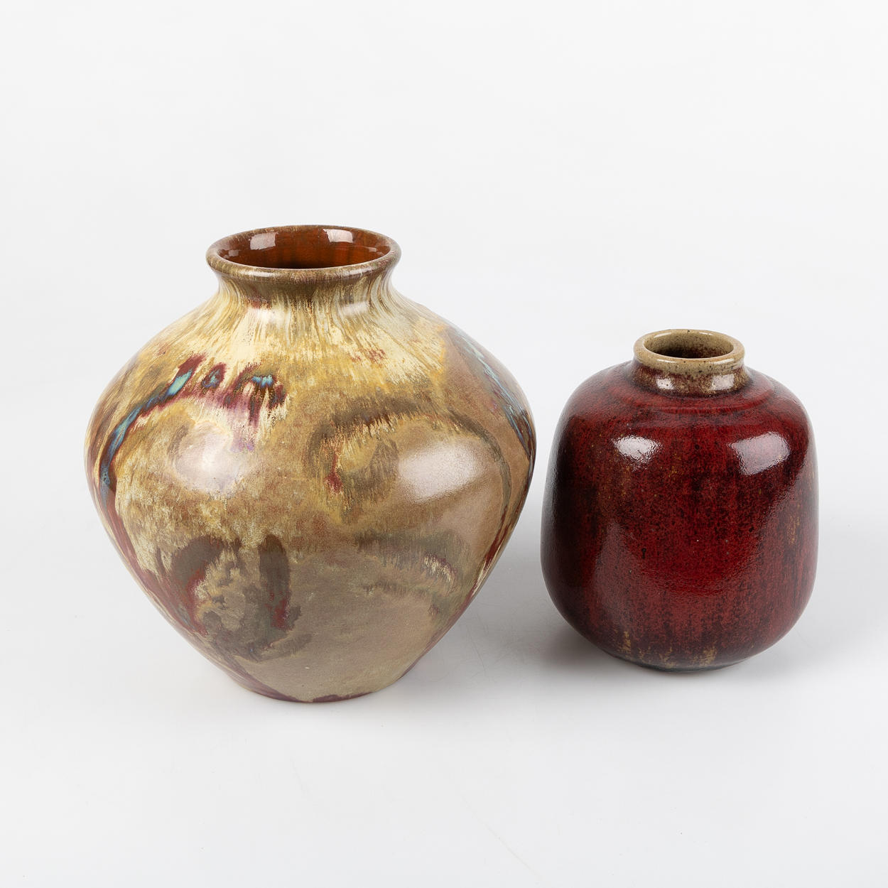 Two vases, Henning Nilsson and Andersson & Johansson, Höganäs.