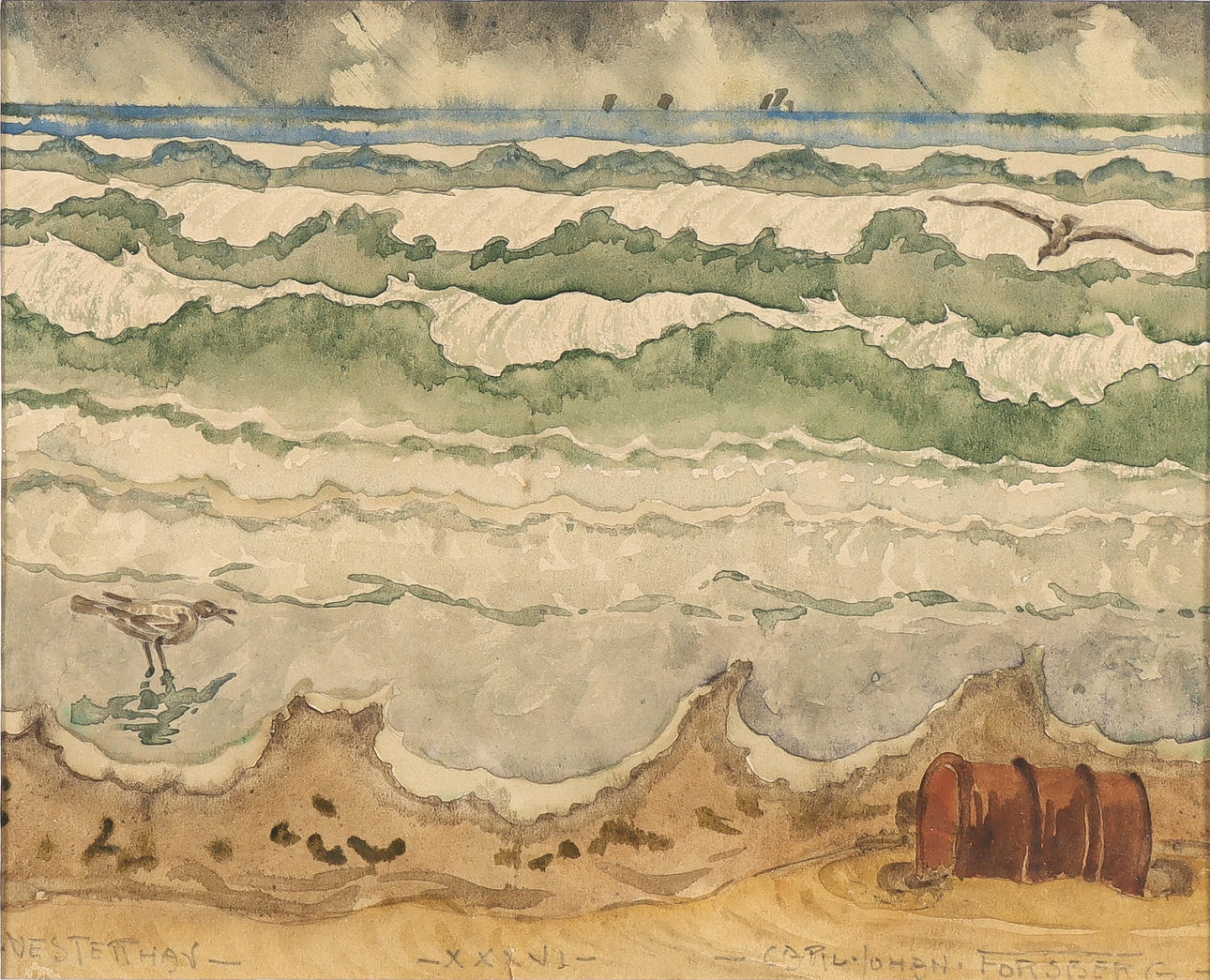 CARL-JOHAN FORSBERG. "VESTERHAV".