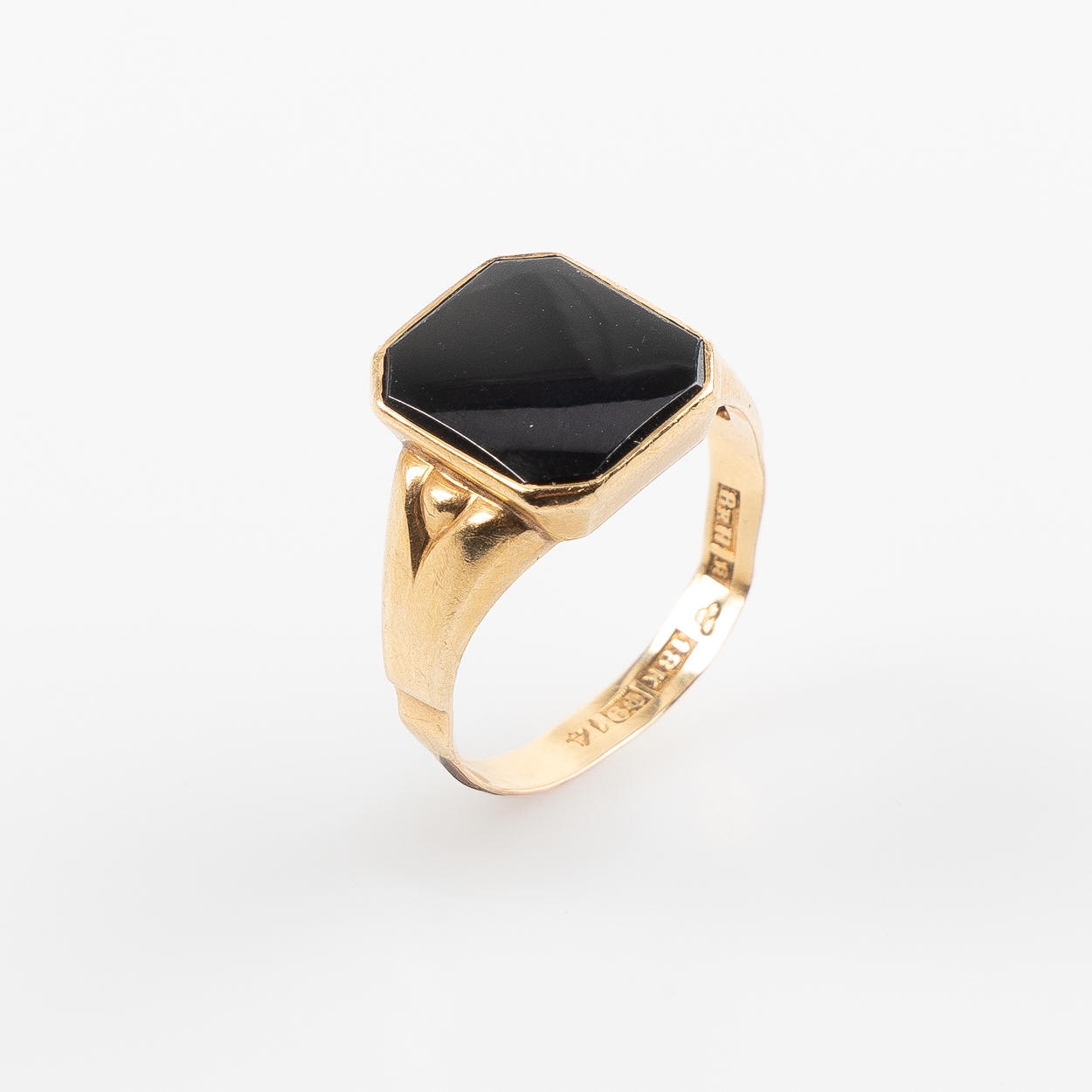 KLACKRING, 18K guld.