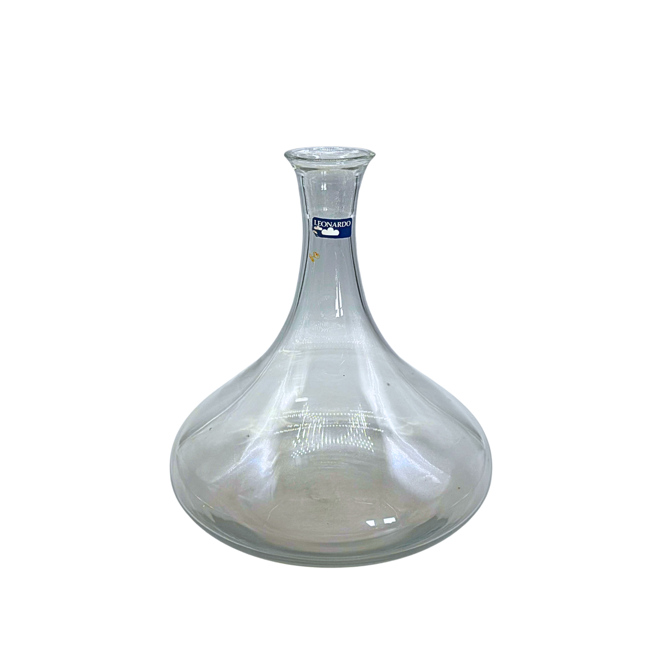 LEONARDO GLASS WINE DECANTER.