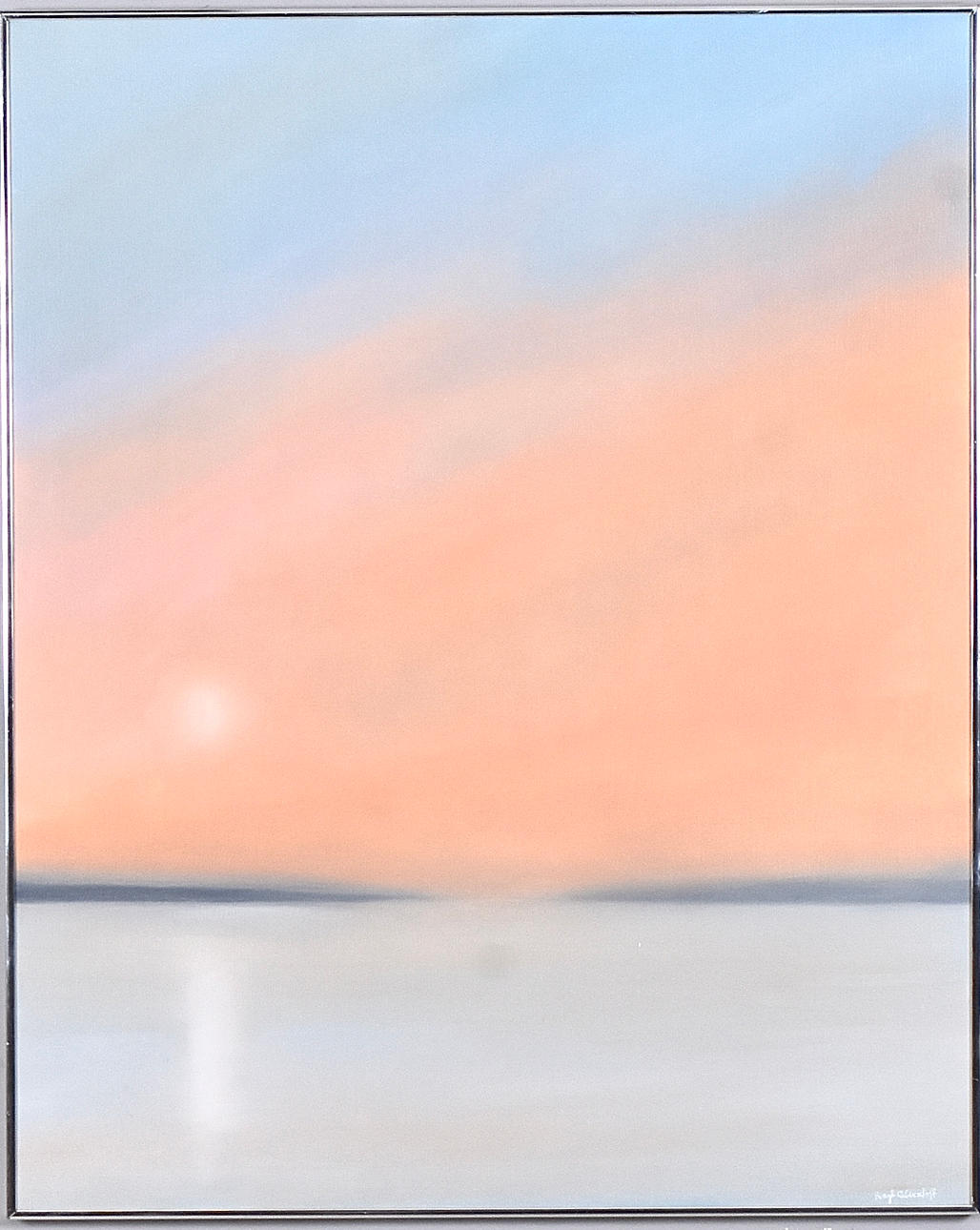 BENGT RIBBENTOFT. Olja på duk.