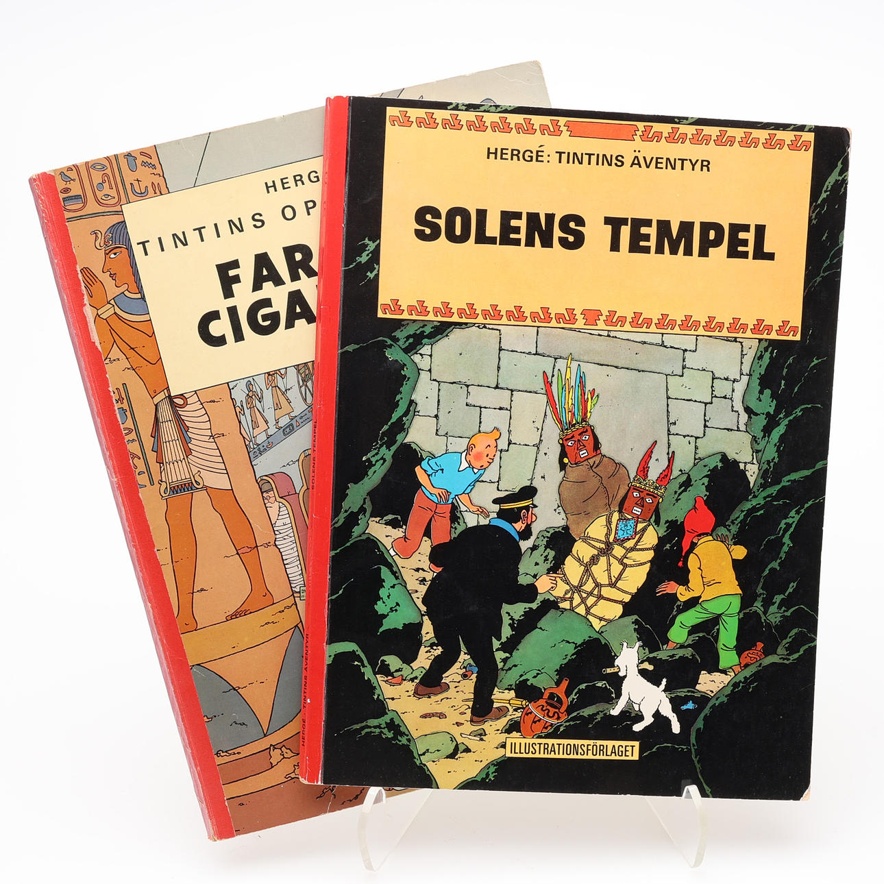 TINTINS ÄVENTYR. TRETTON SERIEALBUM AV DEN BELGISKE SERIETECKNAREN ...
