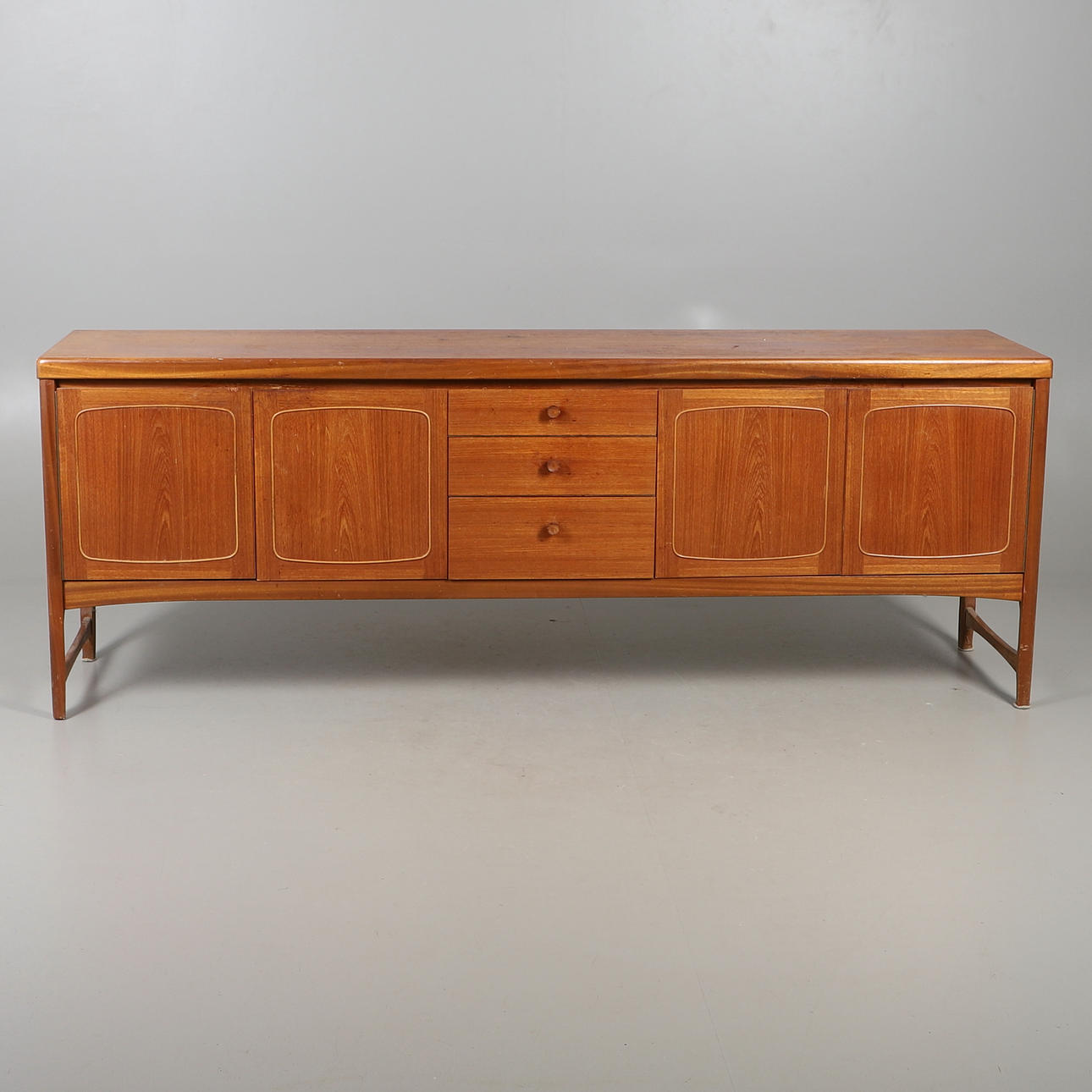 NATHAN MID CENTURY SIDEBOARD.