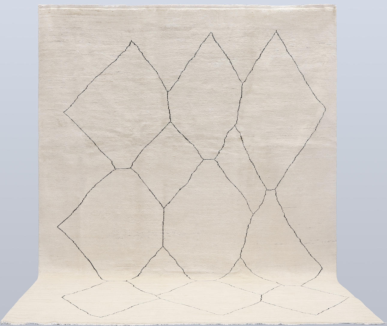 A CARPET, Moroccan model, approx 351x251 cm.