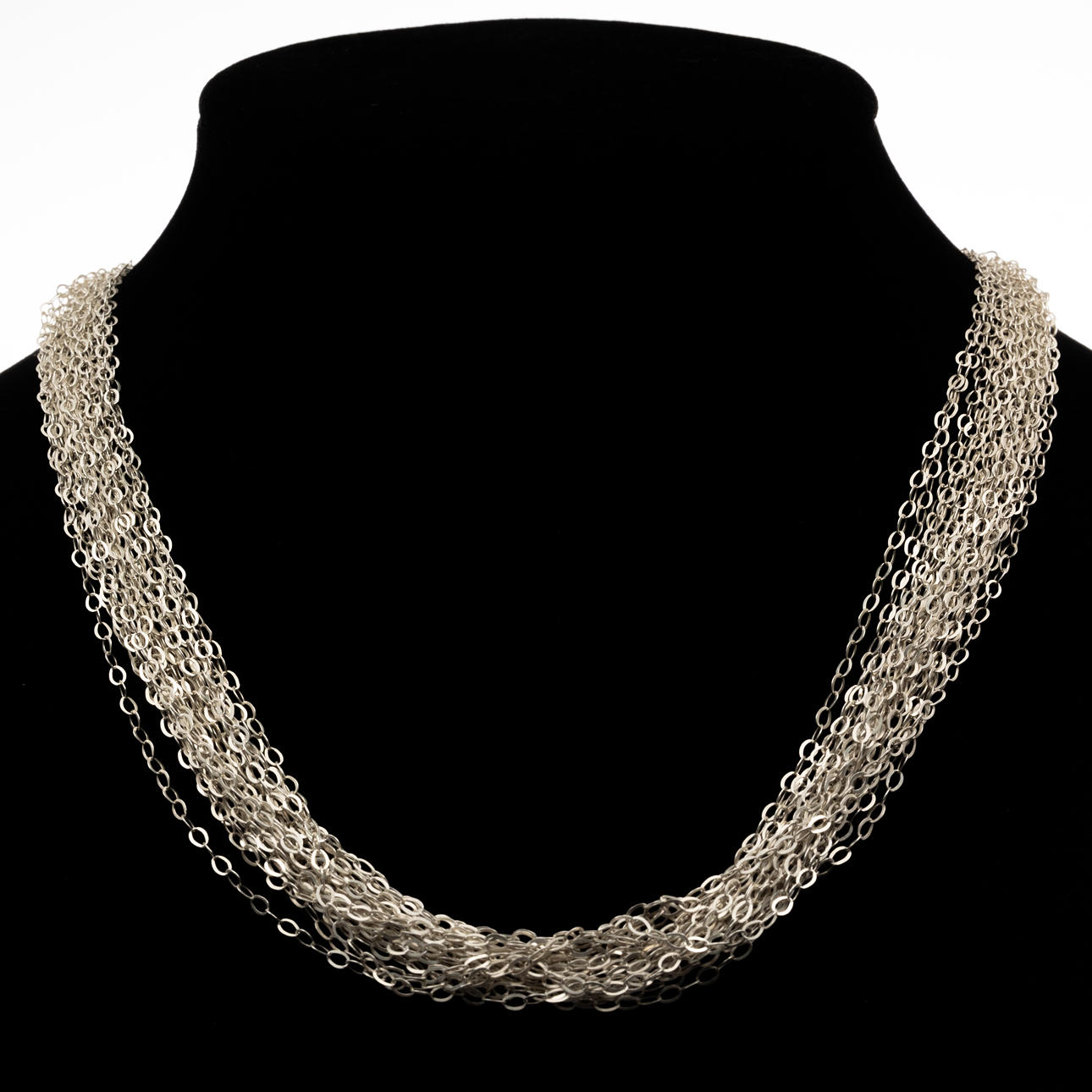 NECKLACE, Sterling Silver, Italy.