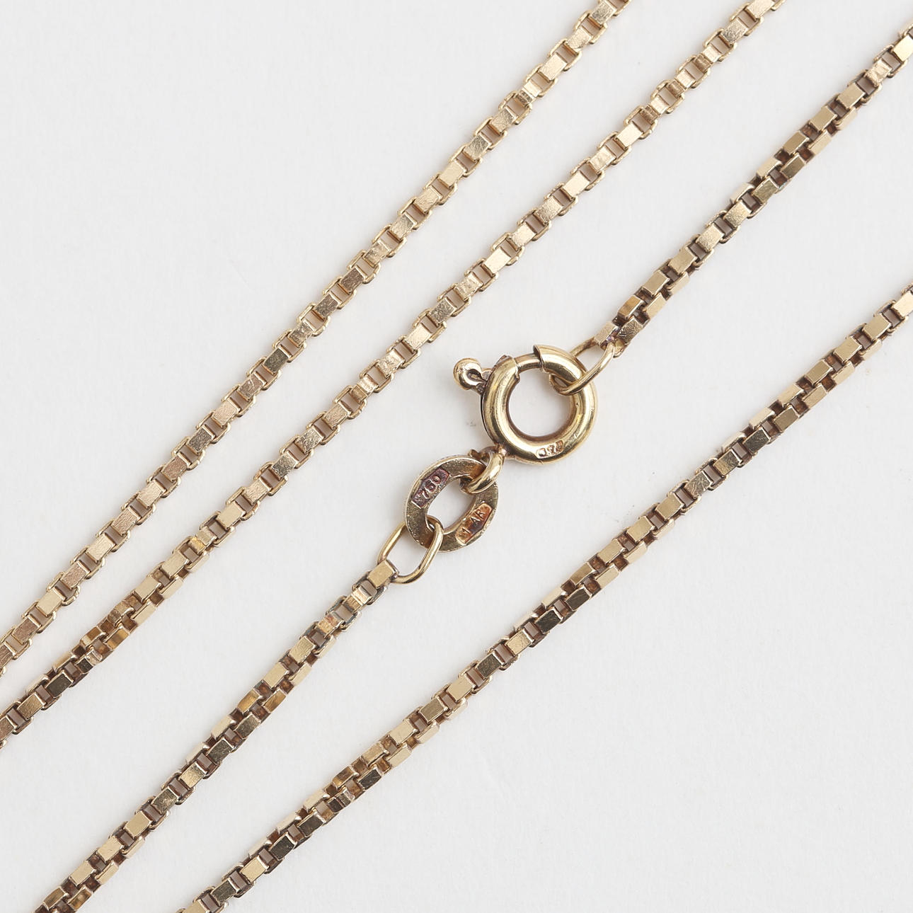 KEDJA, 18 k guld, 6,38 gram.