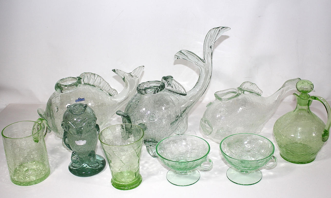 PARTI, glas, 9 delar, Ture Berglund.