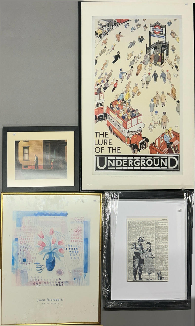 GROUP OF PRINTS ETC.