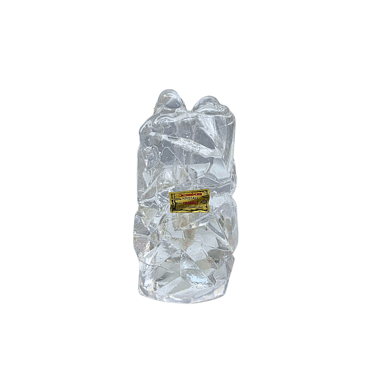 JOSKA CRYSTAL VASE, HANDMADE.
