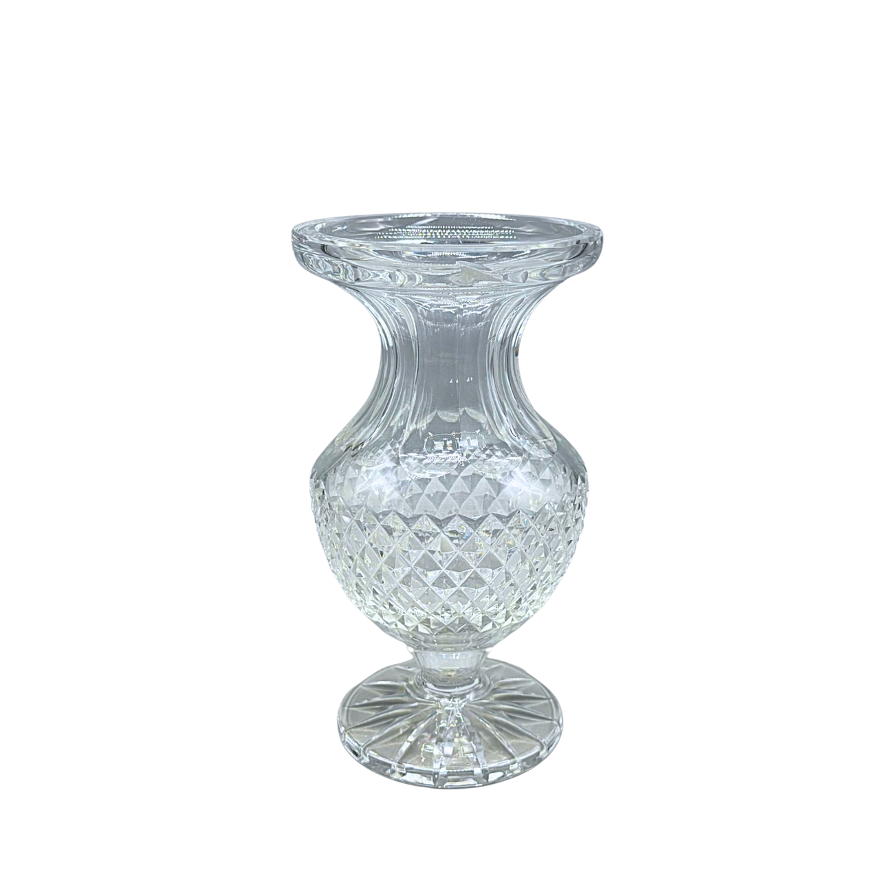 LARGE MEDICI CRYSTAL VASE.