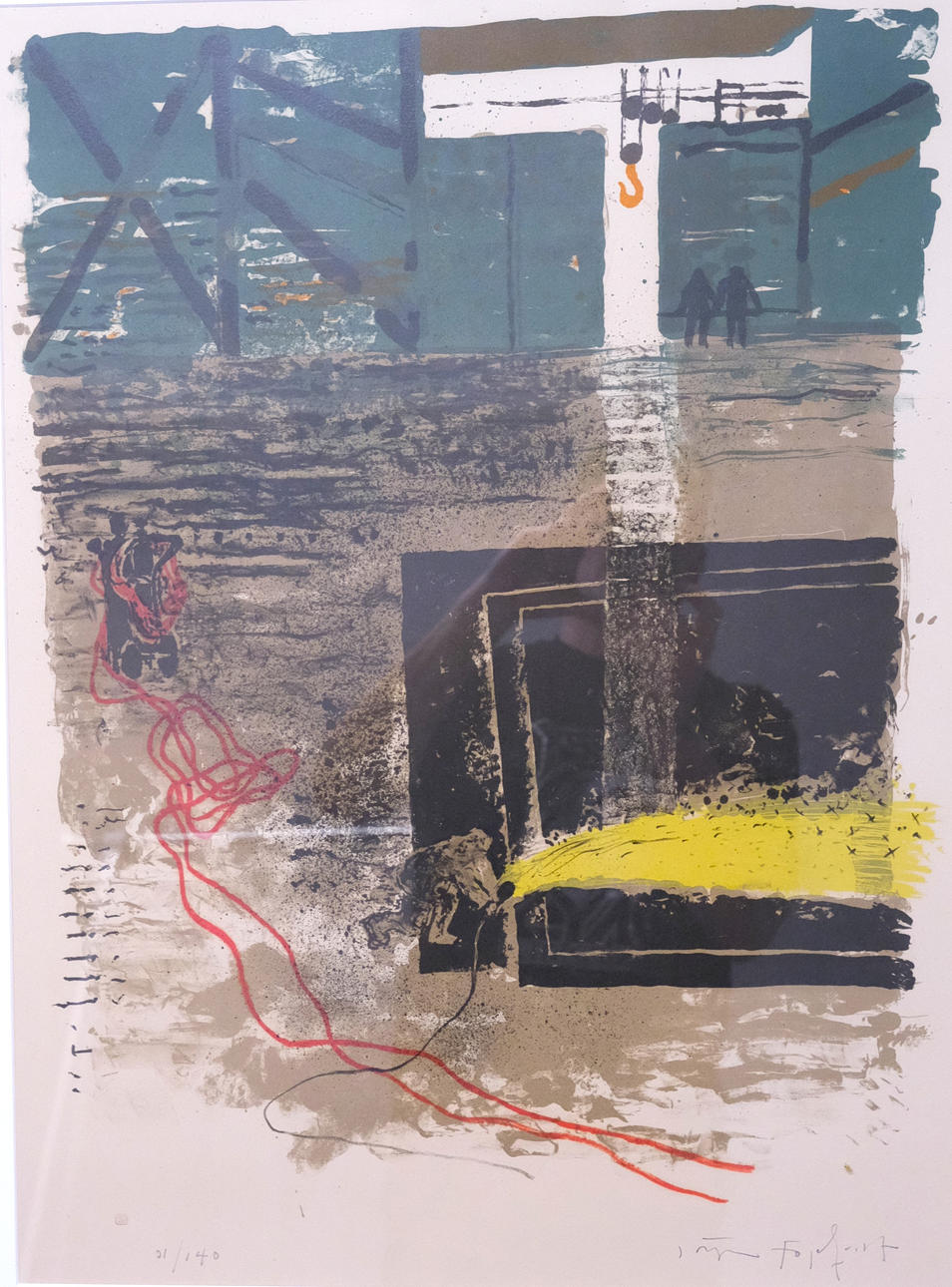 JÖRGEN FOGELQUIST. LITHOGRAPHY.