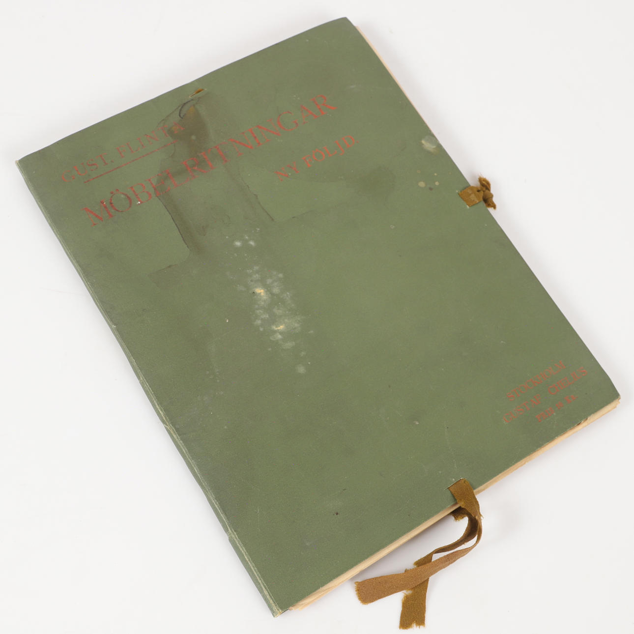 "MÖBELRITNINGAR", Gustaf Flinta, Ny Följd, 1896.