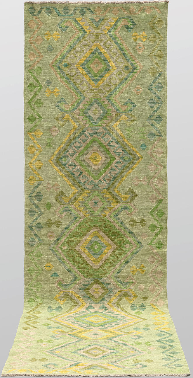 CARPET, “Kelim”, 264 x 81 cm.
