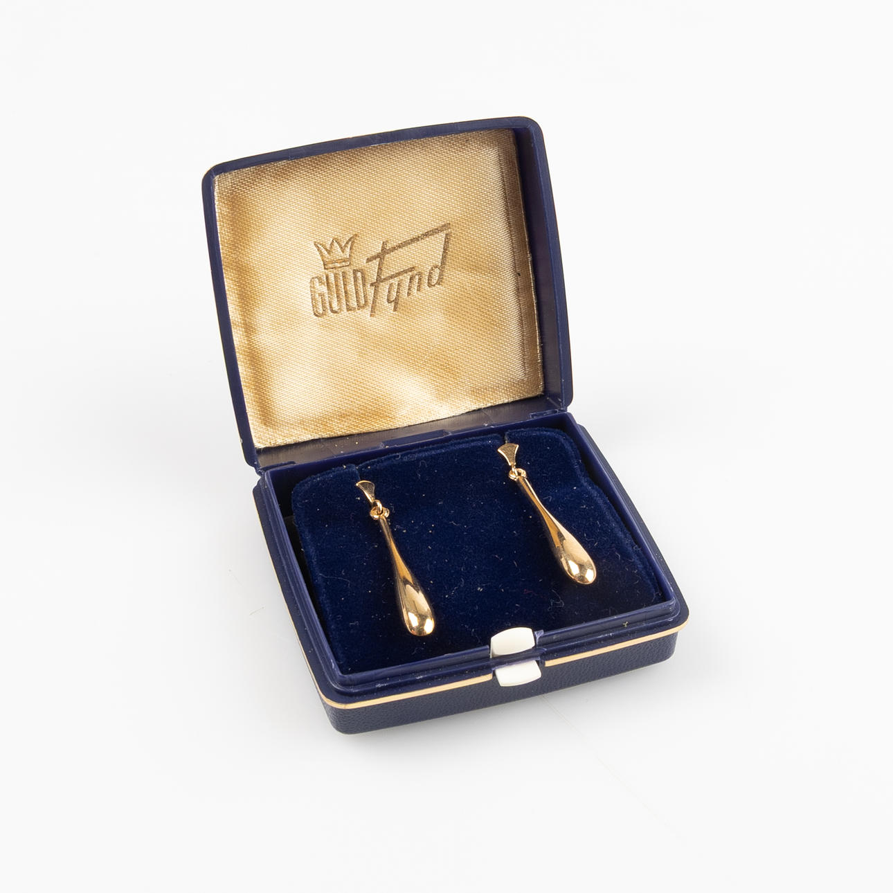 EARRINGS, 1 pair, 18K gold.