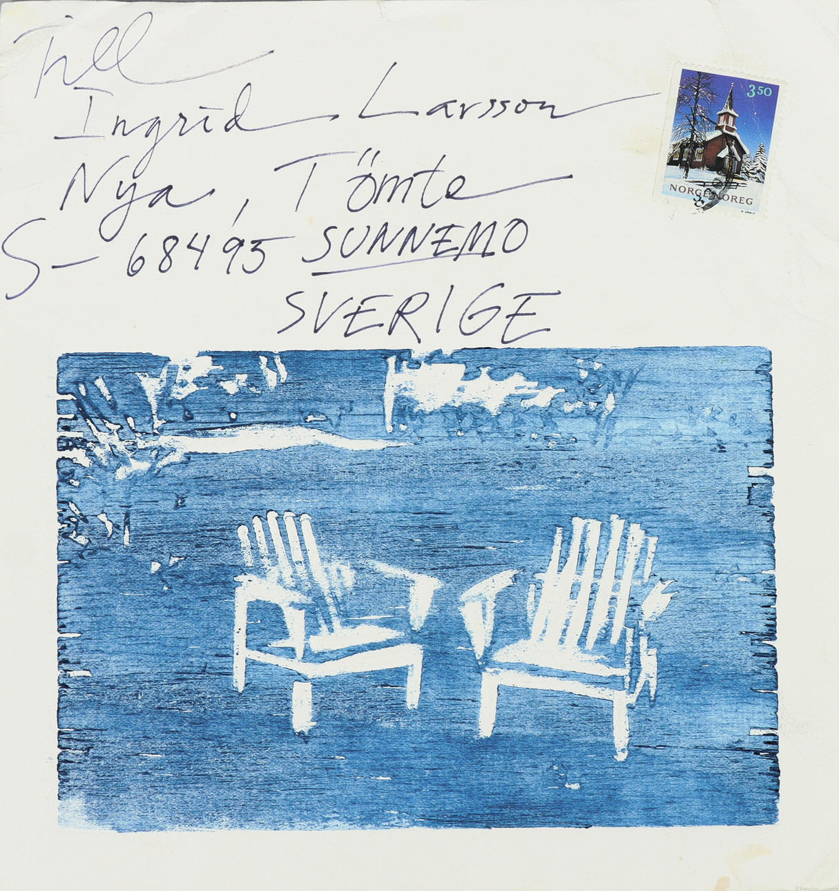 LARS LERIN. Garden chairs.