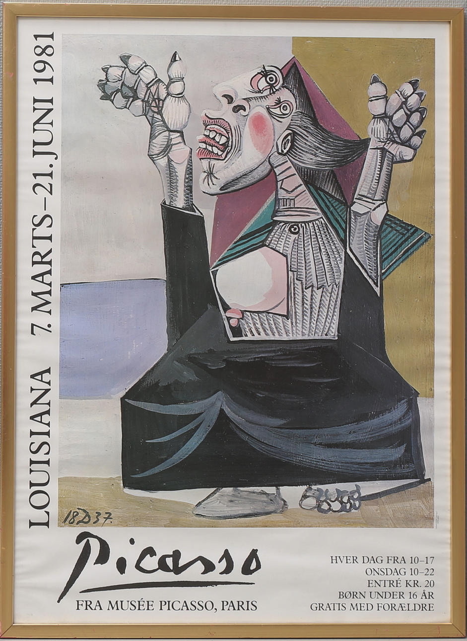 AFFISCH, Picasso.