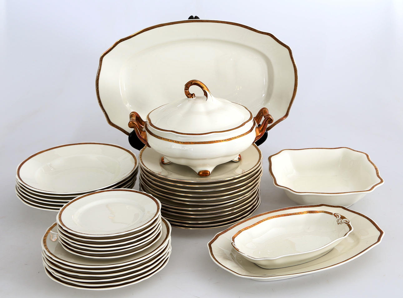 MATSERVIS, 35 delar, Koenigszelt GERMANY, 1900-tal.