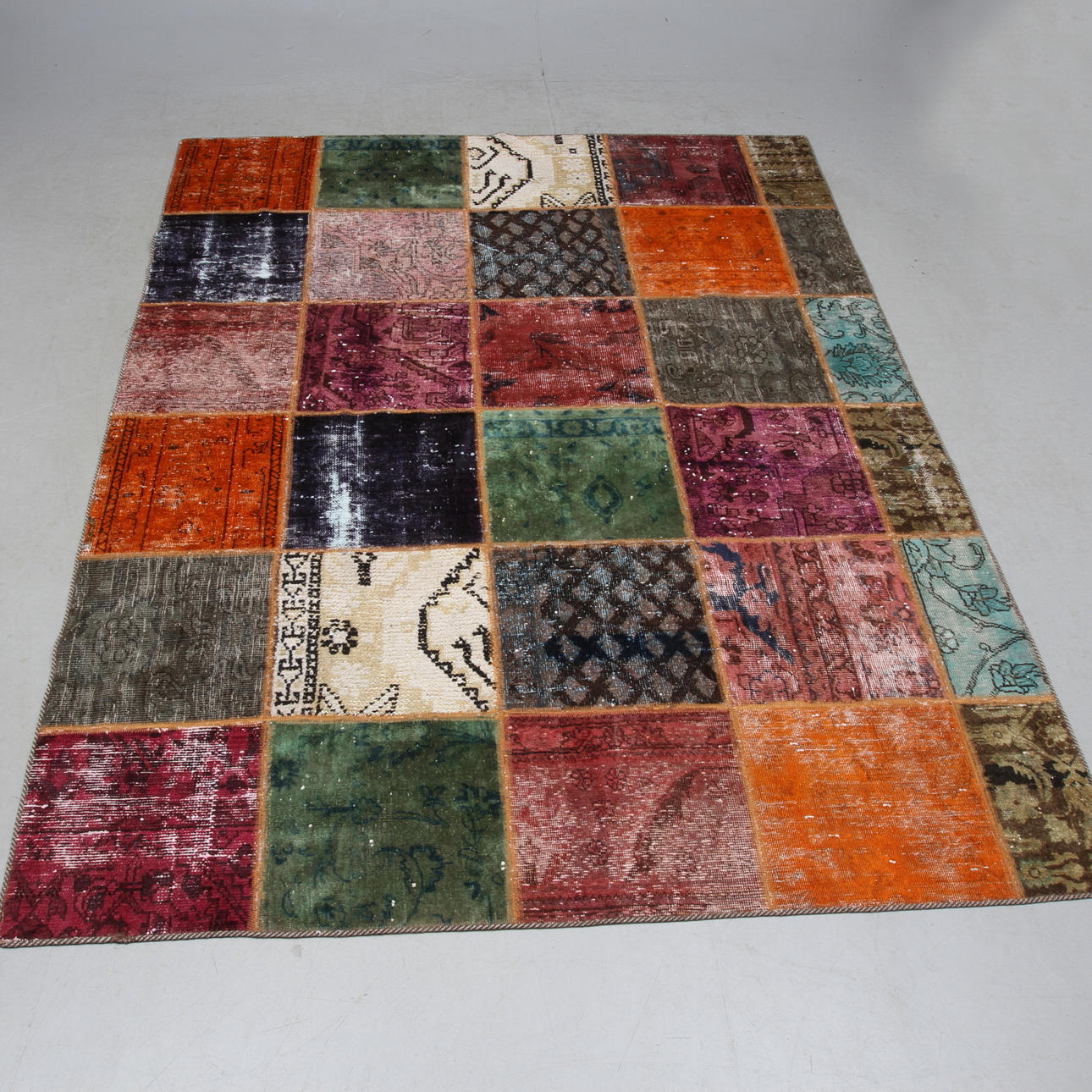 MATTA, patchwork, ca 238 x 181 cm. 2000-tal.