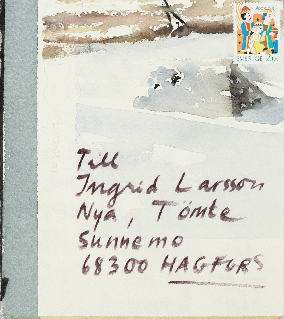 LARS LERIN. Landscape, 1988.