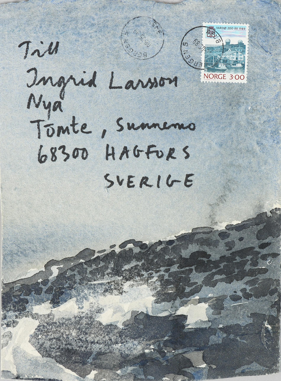 LARS LERIN. Landscape, Bergen 1989.