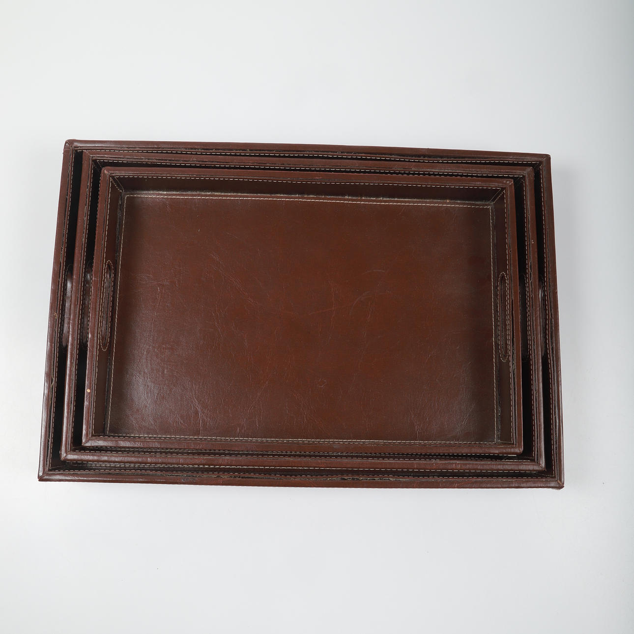 BRICKOR, 3 stycken, skinn, 2000-tal.