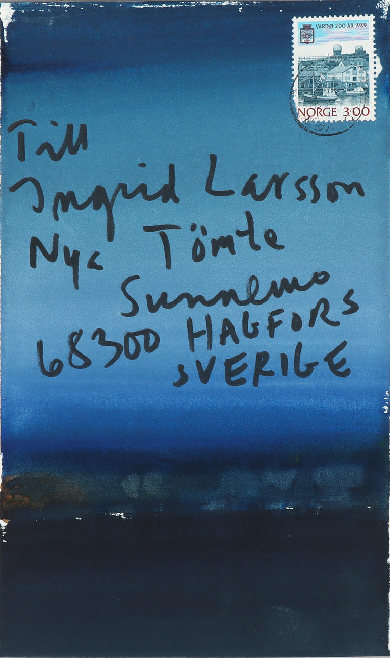 LARS LERIN. Dark landscape.