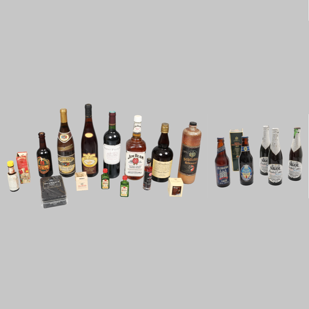 ASSORTED WINES, SPIRITS INCL. WHISKY, AND ALES. (6).
