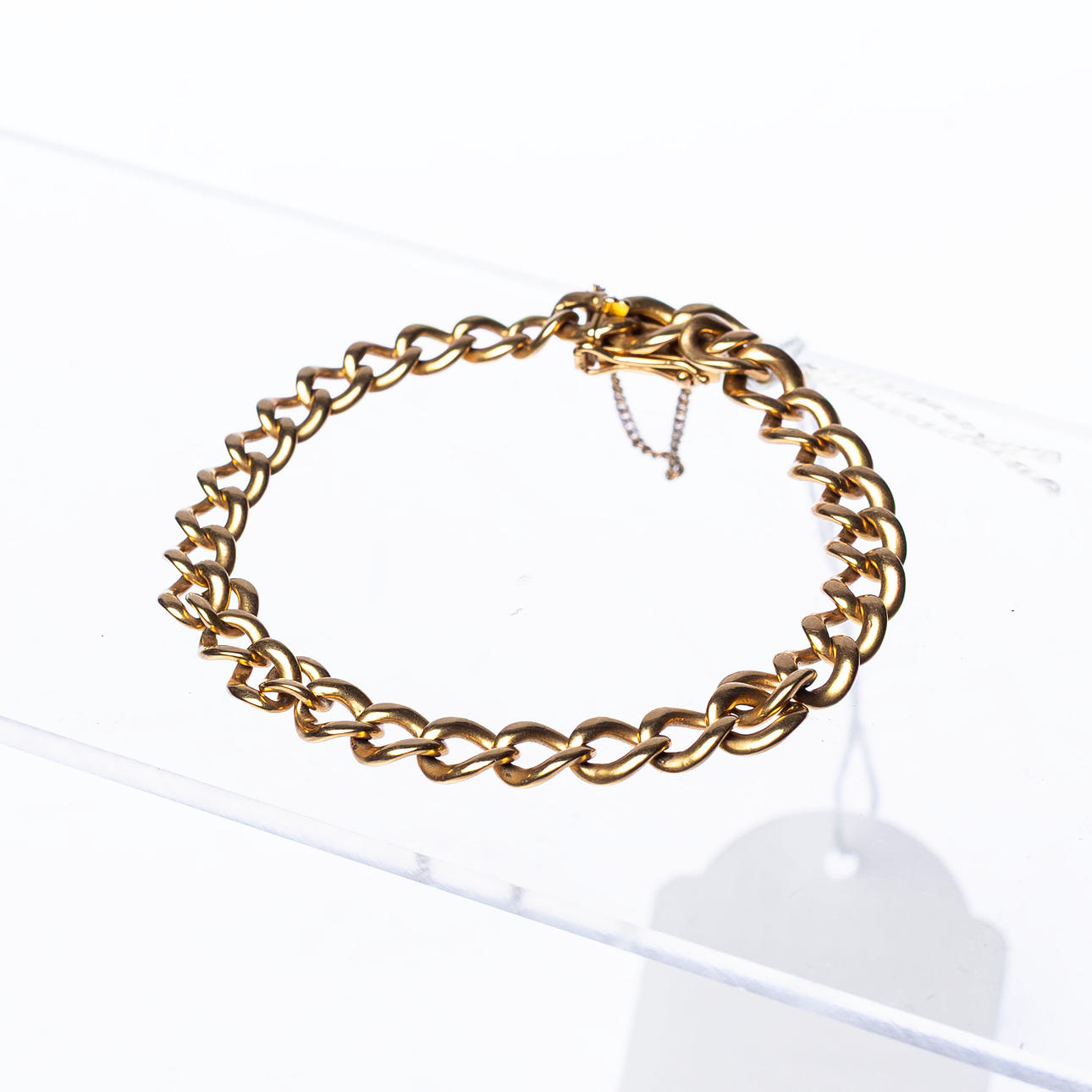 BRACELET, curb link, 18k gold 1949.