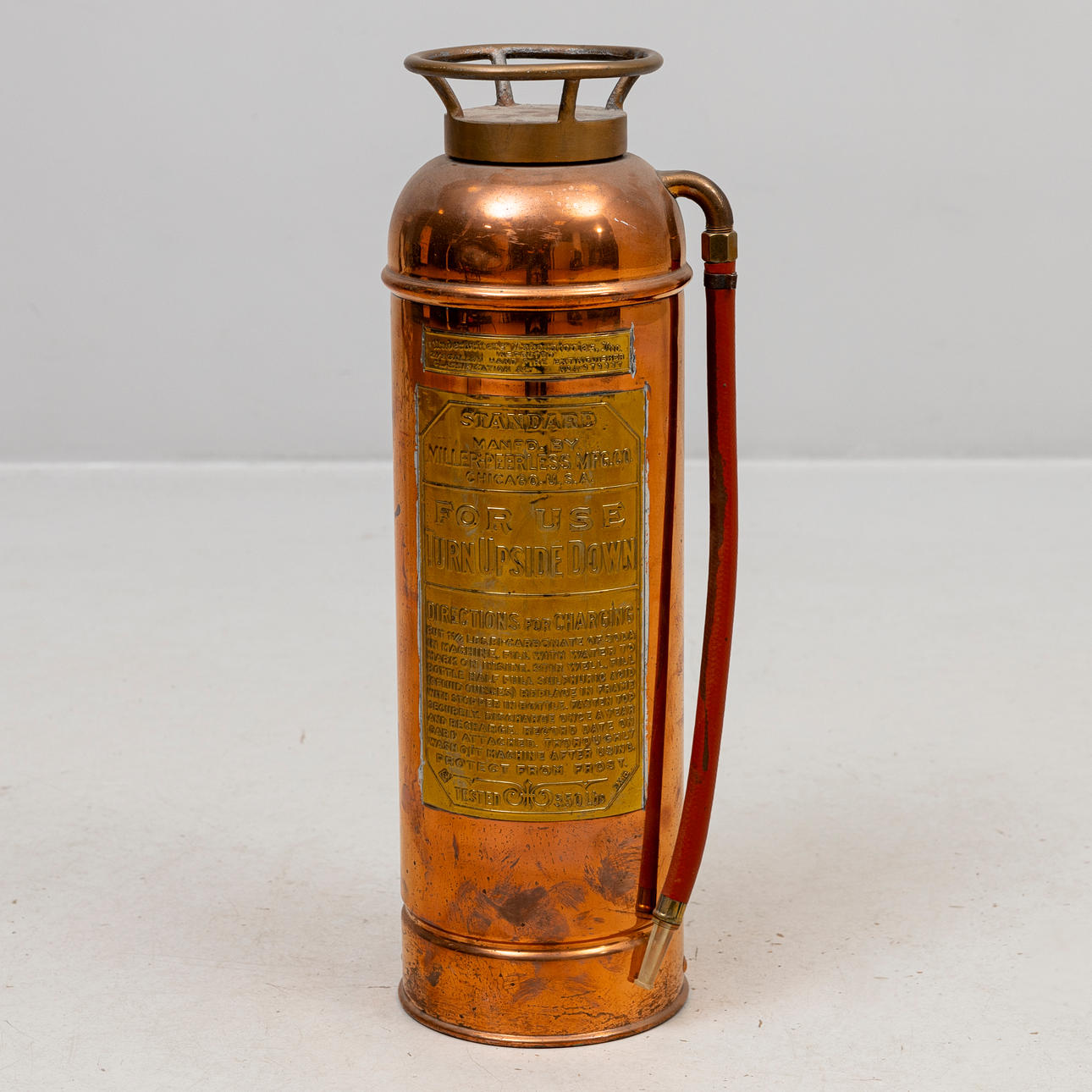 BRANDSLÄCKARE, koppar/mässing, Standard Miller -Peerless MFG. Co.