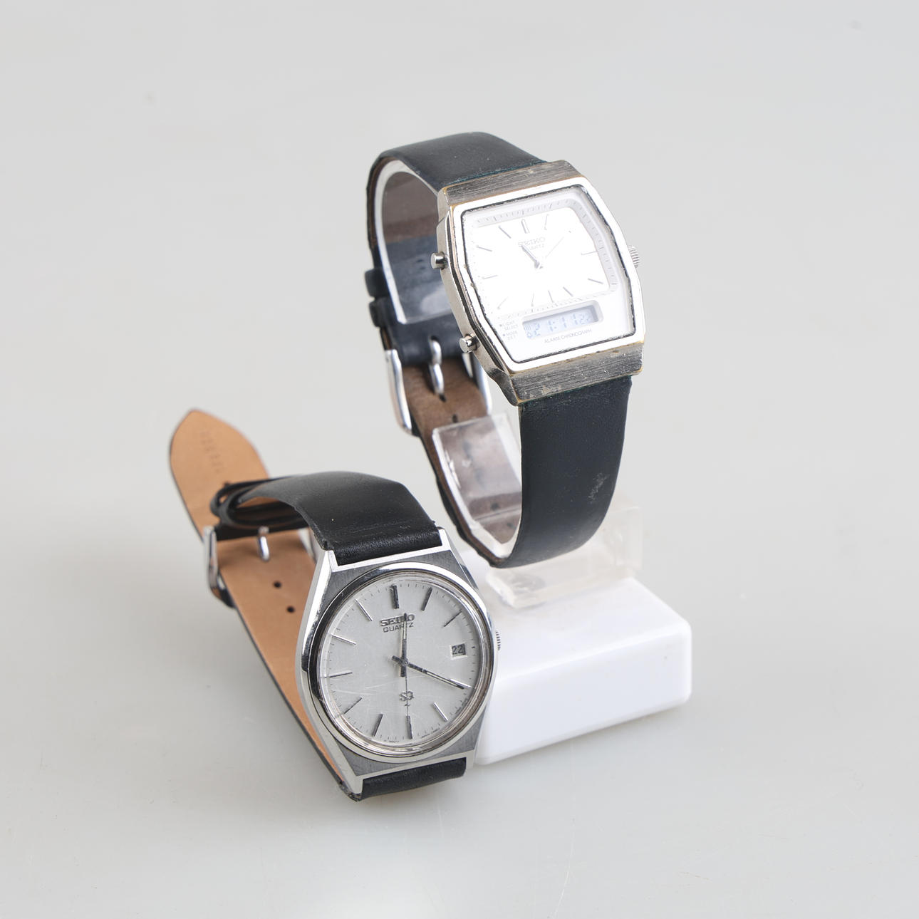 WRISTWATCH, 2 pieces, Seiko, quartz.