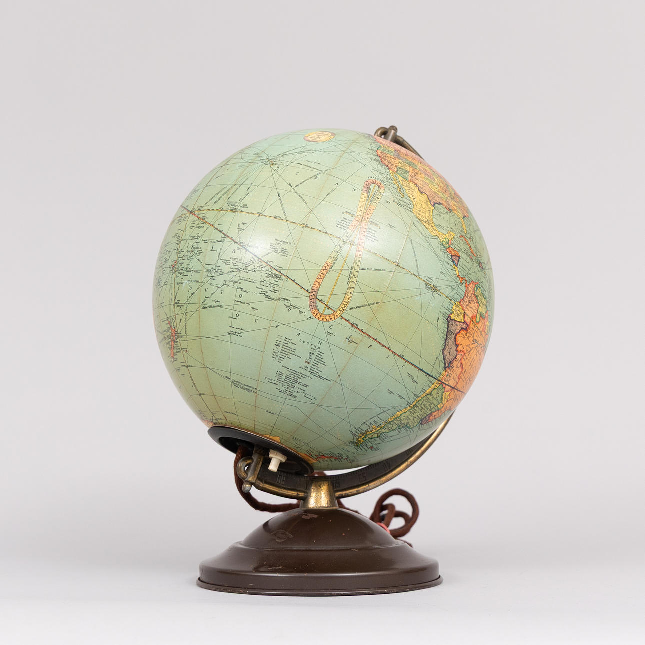 GLOBE, Library Globe, Replogle Globes Inc. It's Chicago.