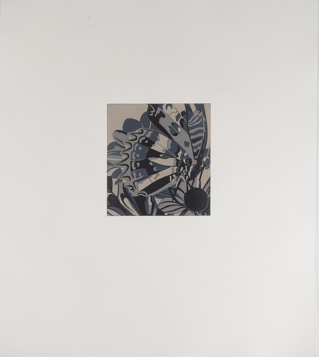 ANDREAS ERIKSSON (FÖDD 1975). Composition, etching, unleaved leaf.