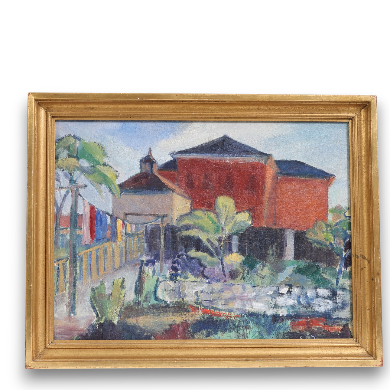 SVEN INGEMANSSON. oil on panel, signed.