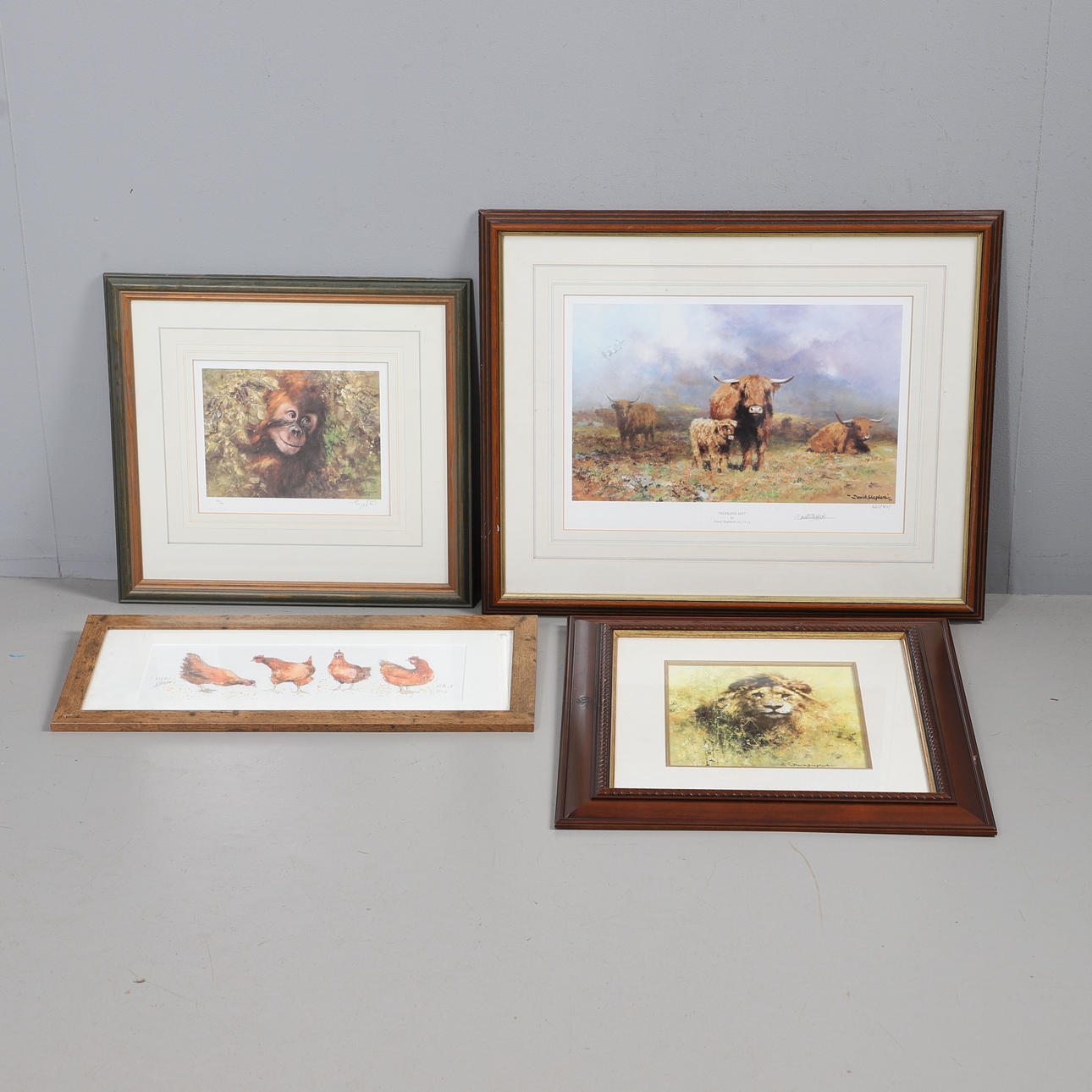 DAVID SHEPHERD (1931 - 2017), "HIGHLAND MIST".