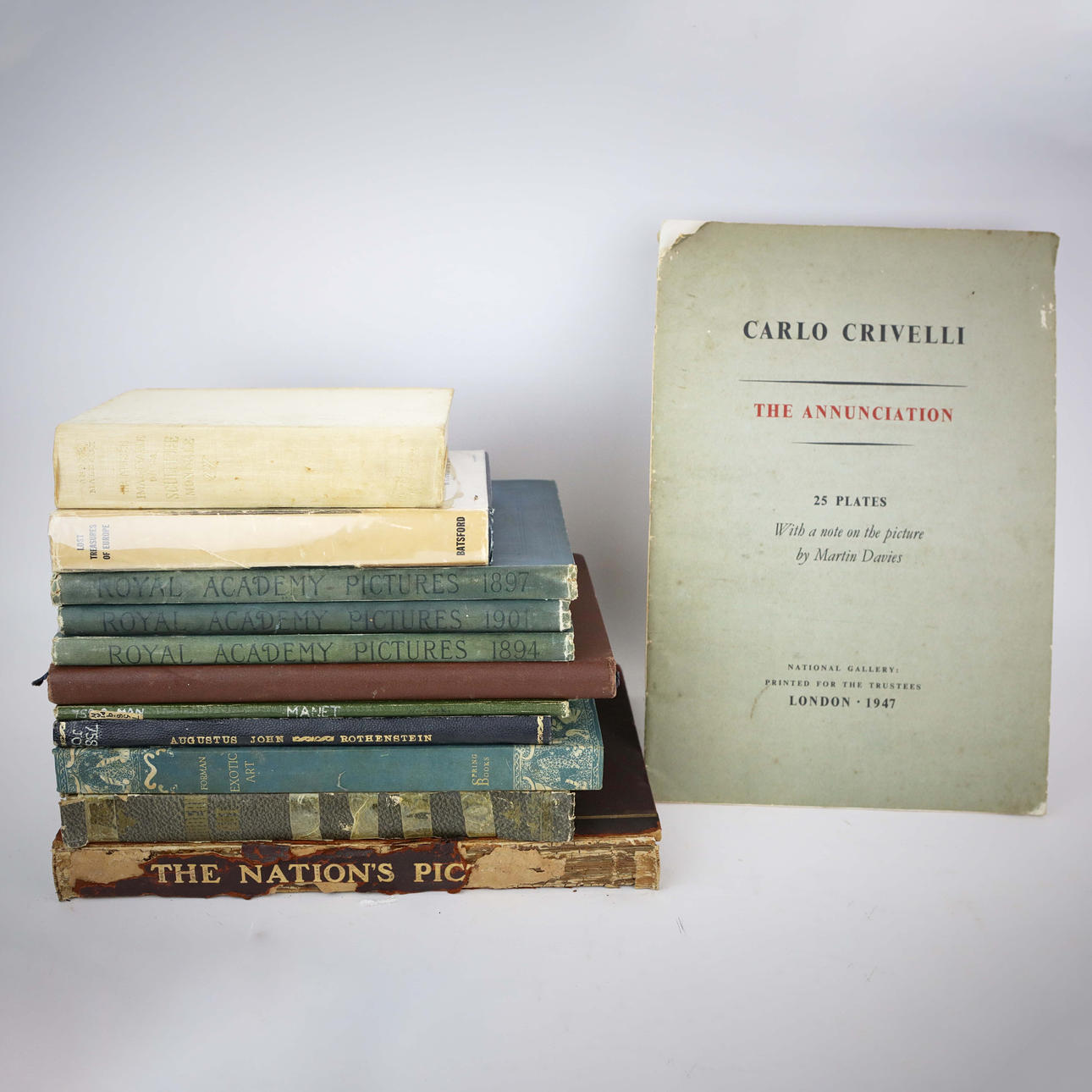 SAMLING AV 1900-TALETS TIDIGA KONSTBÖCKER (12).