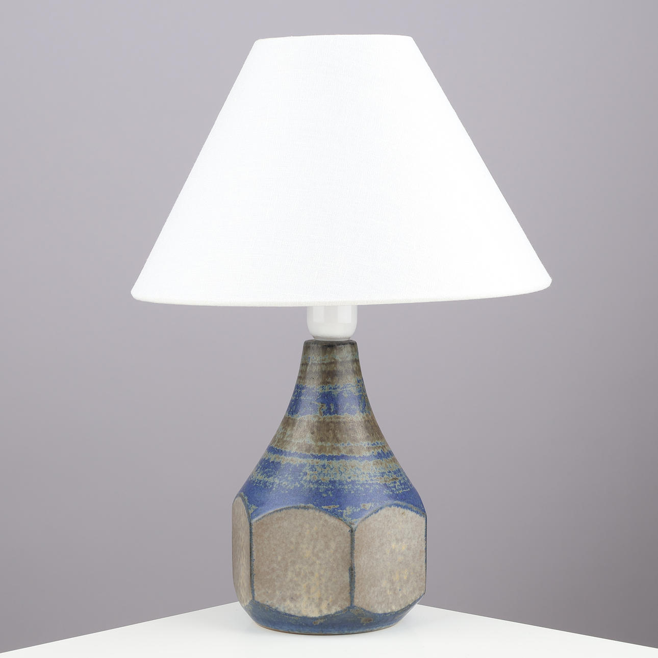 MARIANNE STARCK. Ceramic table lamp. Michael Andersen, c. 1960s. Denmark.