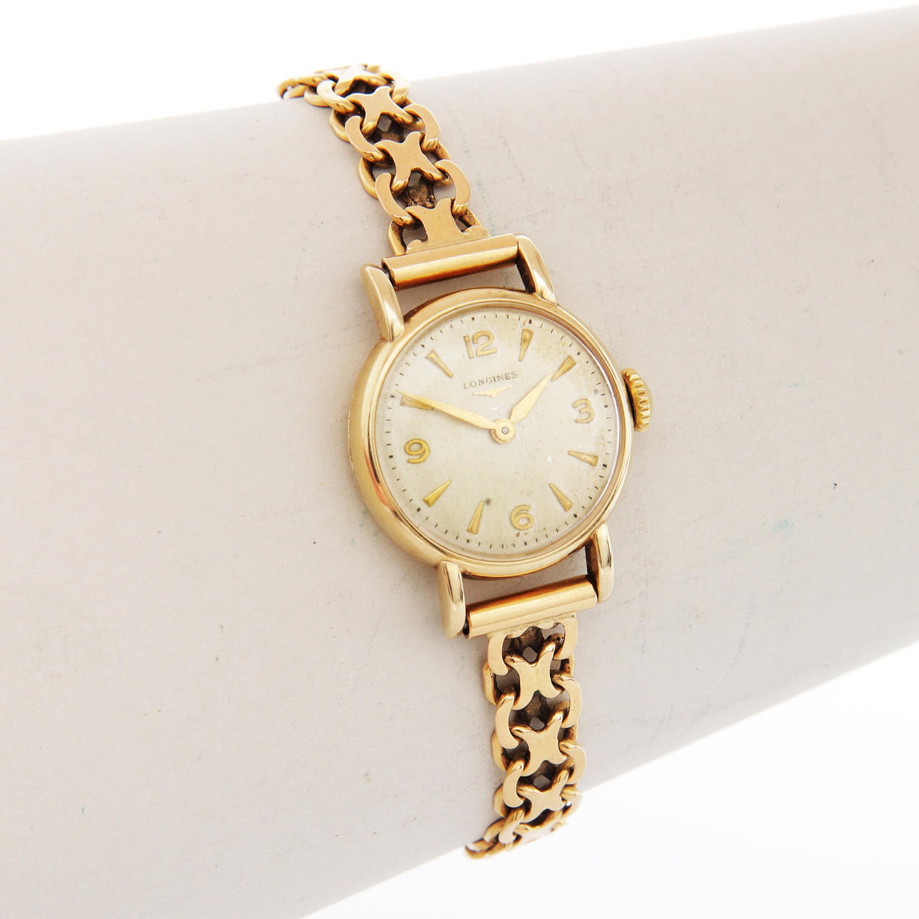 ARMBANDSUR, guld 18K, Longines, totalvikt 24 gram.