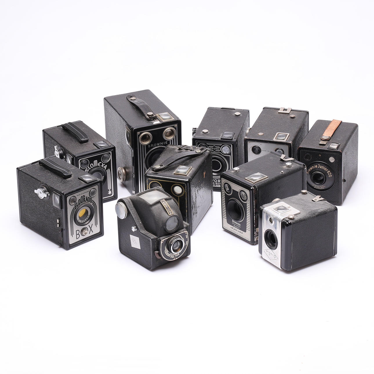 KAMEROR, 10 st, 1900-tal.